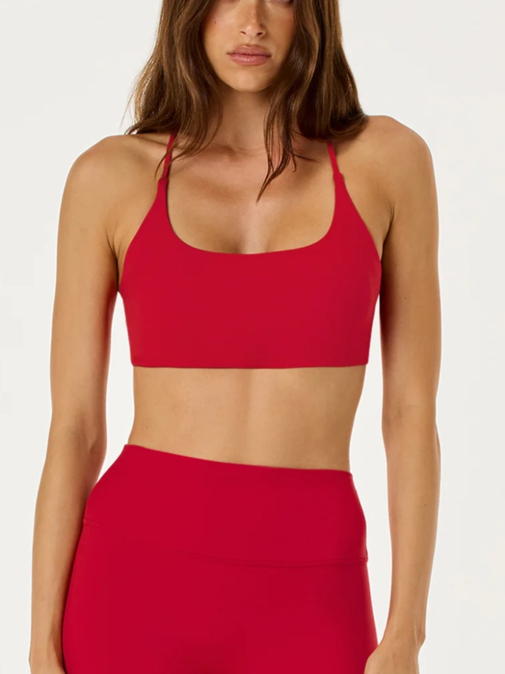 CSB Serenity Lexi Crop - Chilli Red